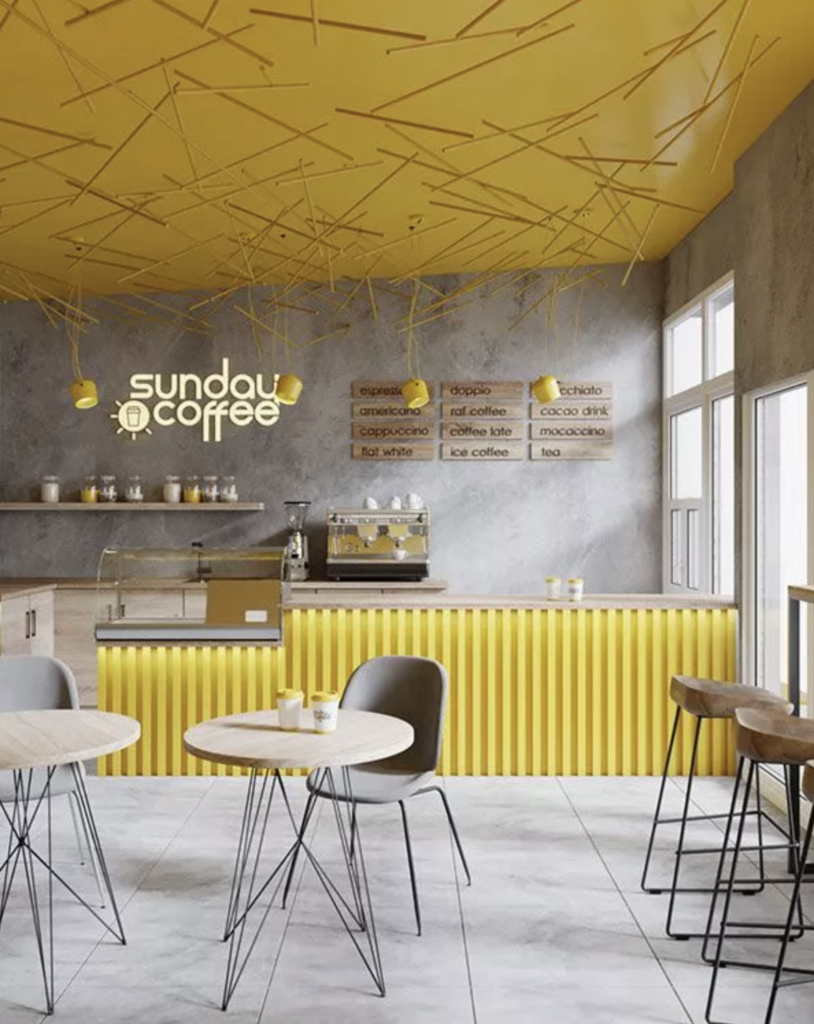 PANTONE 2021 CAFE FITOUT