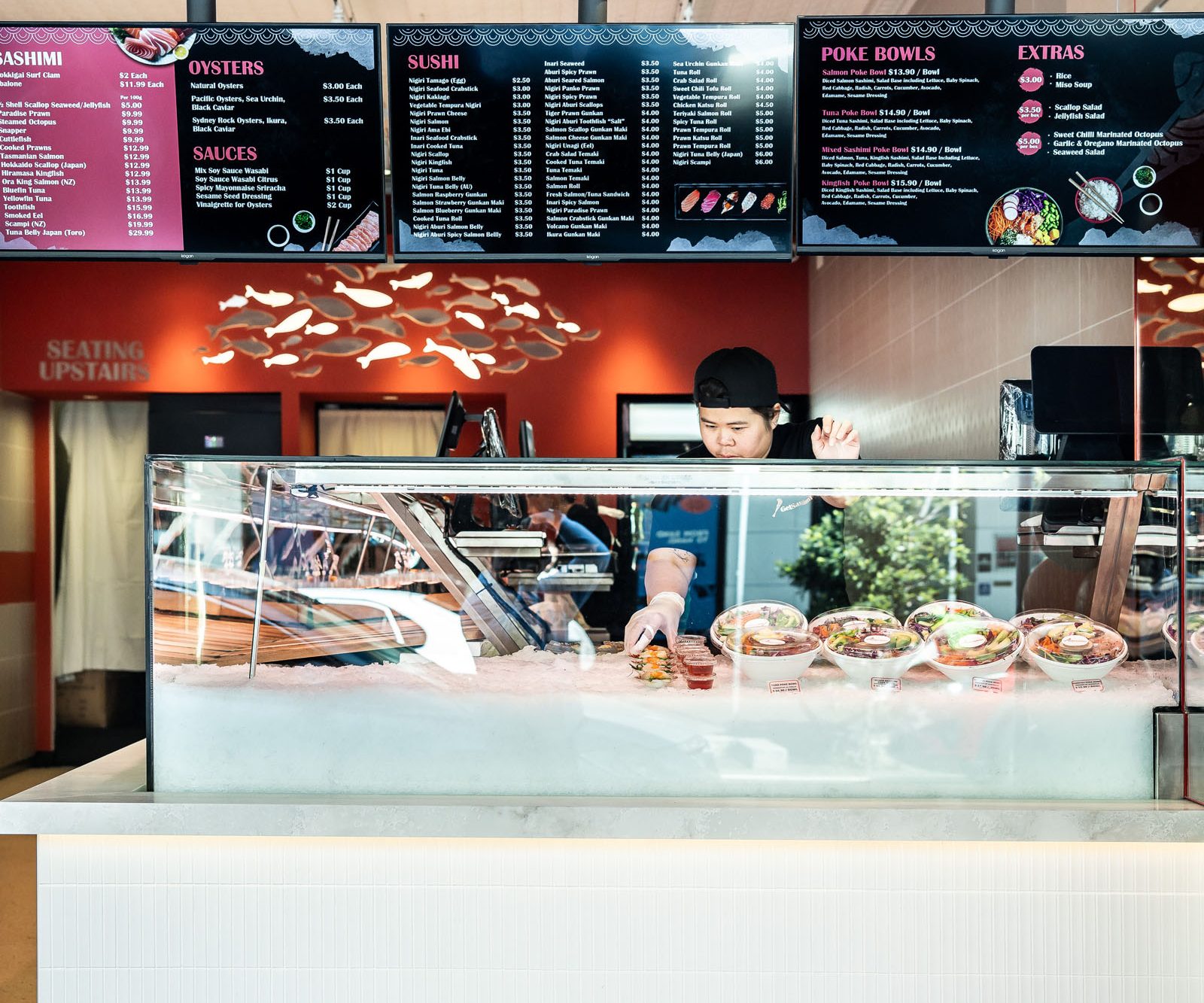 Liteco Projects fitout Sydney 20240916 lc Get Sashimi Coogee 010