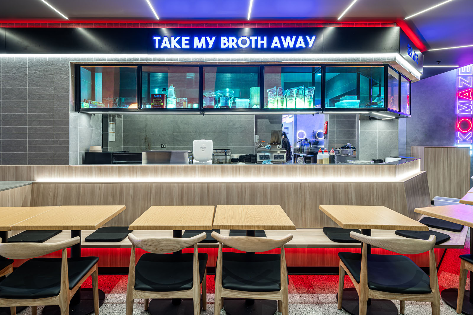 Liteco Projects fitout Sydney 20241028 lc Ikko Mazesoba 015