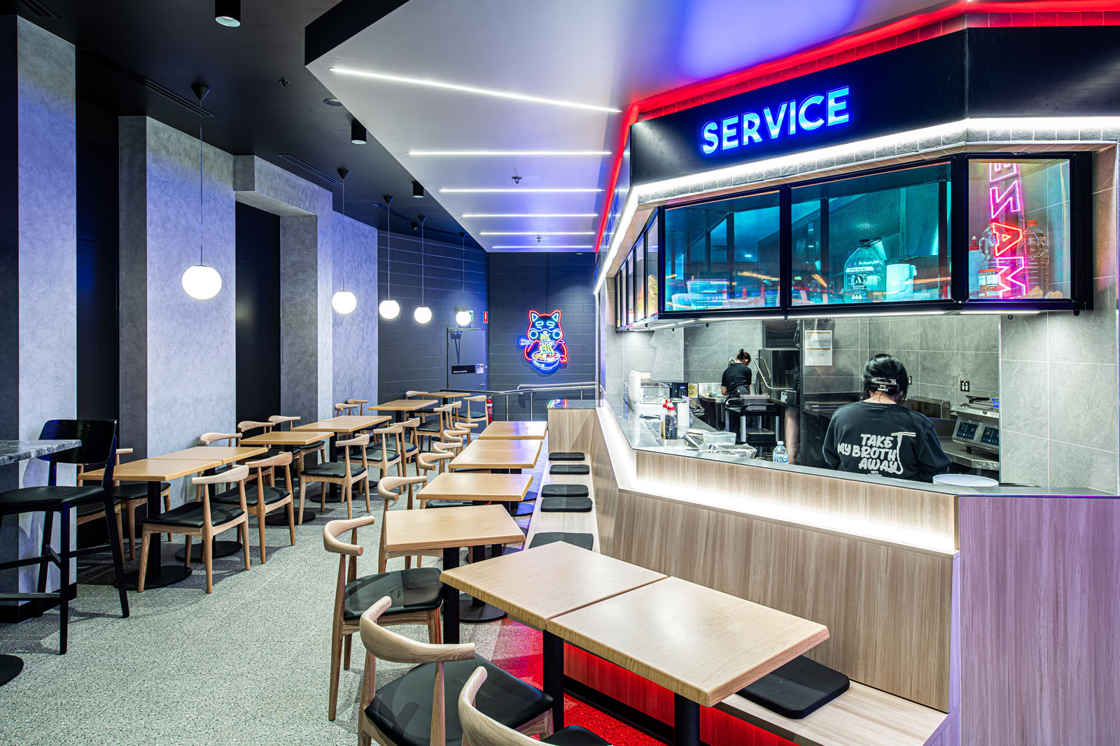 Liteco Projects fitout Sydney 20241028 lc Ikko Mazesoba 017