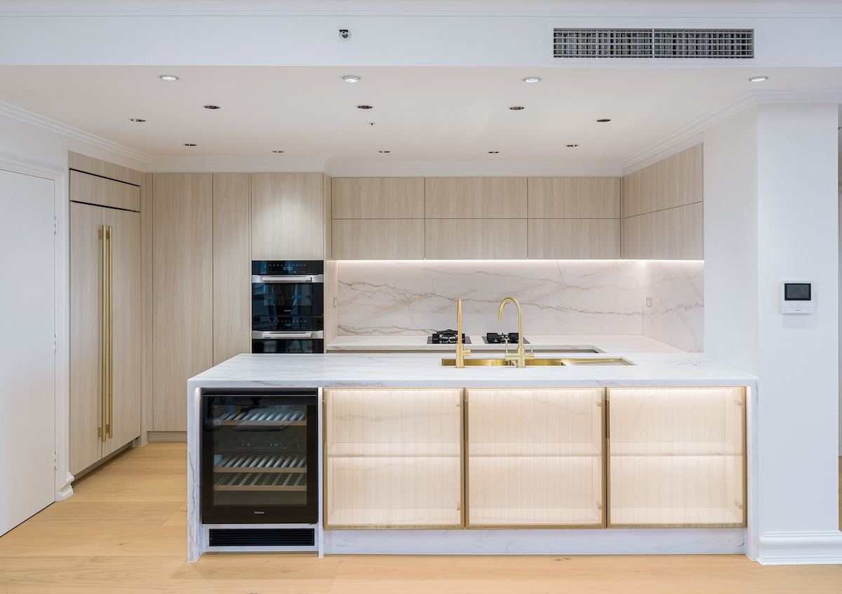 Kent Street Residence — design and fitout project completed by Liteco Projects